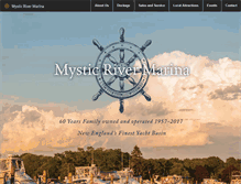 Tablet Screenshot of mysticrivermarina.com